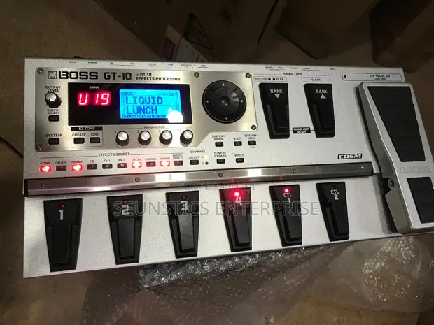 Boss Gt 10 Guitar Effects Processor for sale - SEUNSTICS