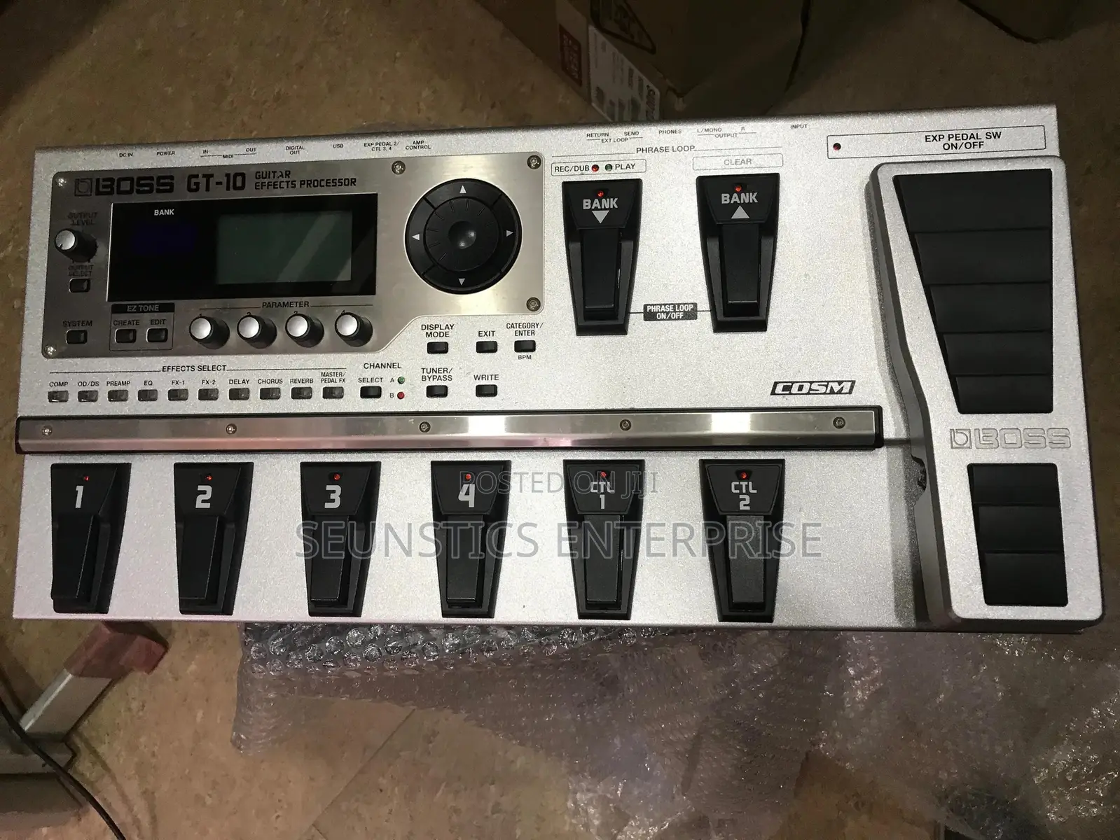 Boss Gt 10 Guitar Effects Processor