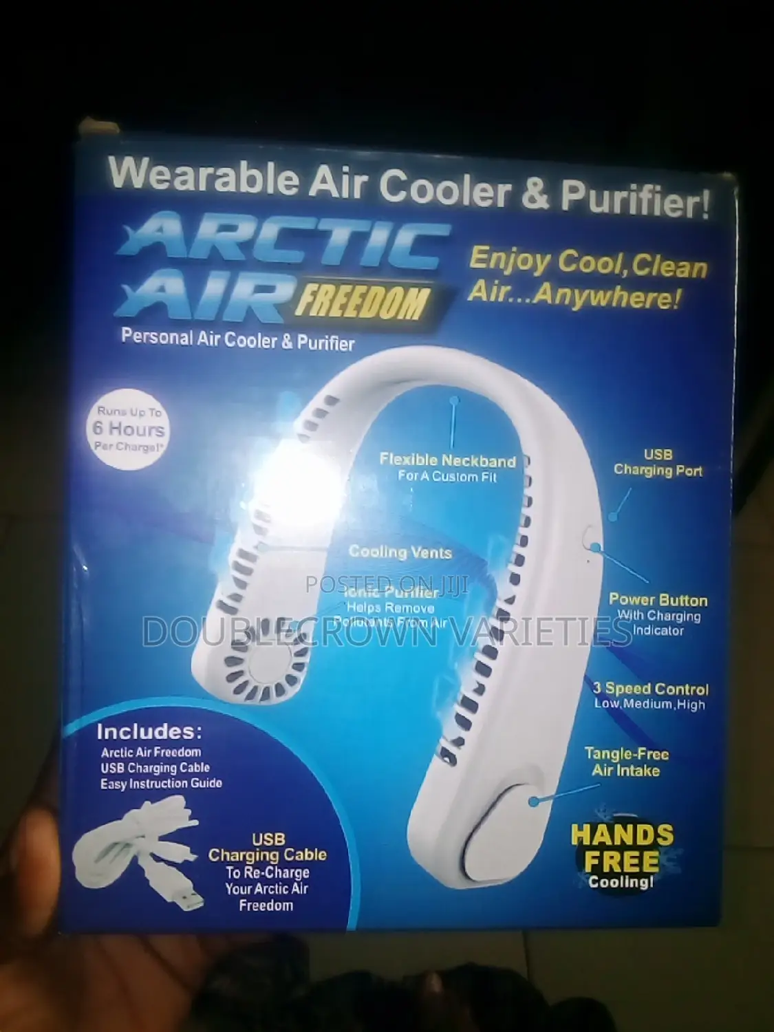 Rechargeable Neck Fan