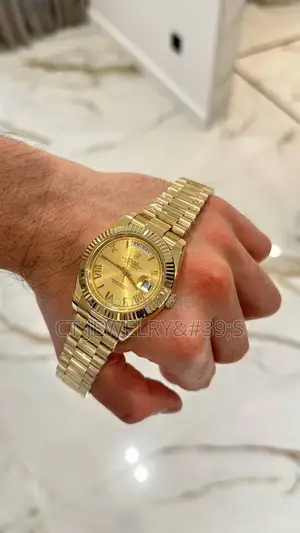 Rolex Oyster Perpetual Date-Date Stainless Steel Gold