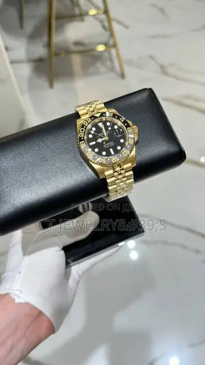 Rolex GMT-Master || Gold Plated Stainless Steel (Quality )