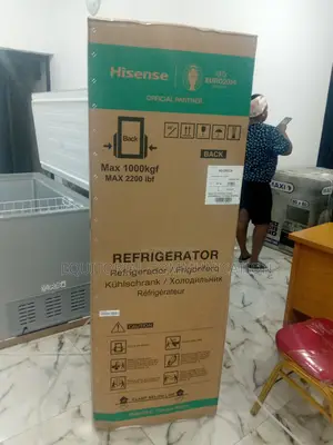 Hisense 225-Litres Double Door Refrigerator - Brand New
