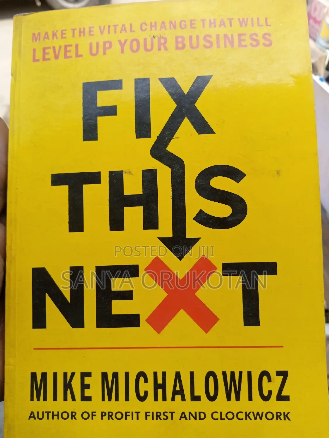 Fix This Next by Mike Michalowicz