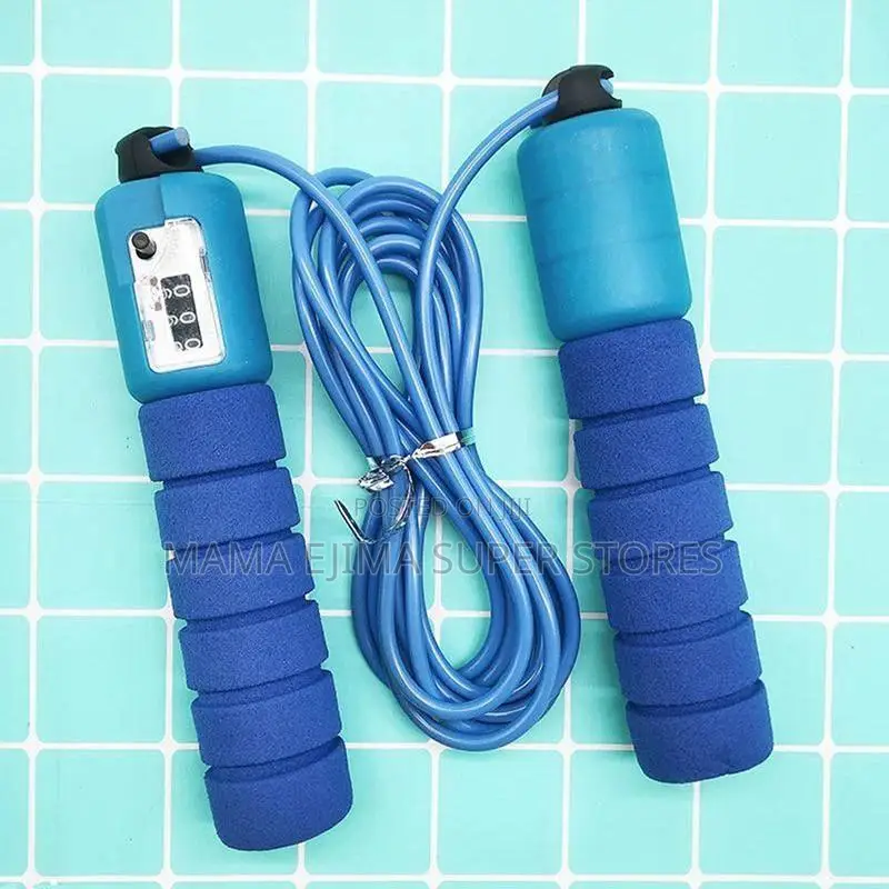 Professional Jump Rope With Electronic Counter 2.4m Adj