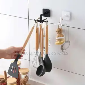 Kitchen Hook Multi-Purpose Hooks 360 Degrees Rotated Rotatab
