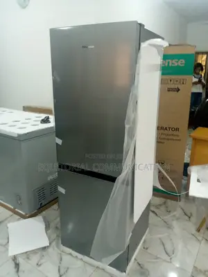 Best Hisense Double Door Refrigerator (Silver)