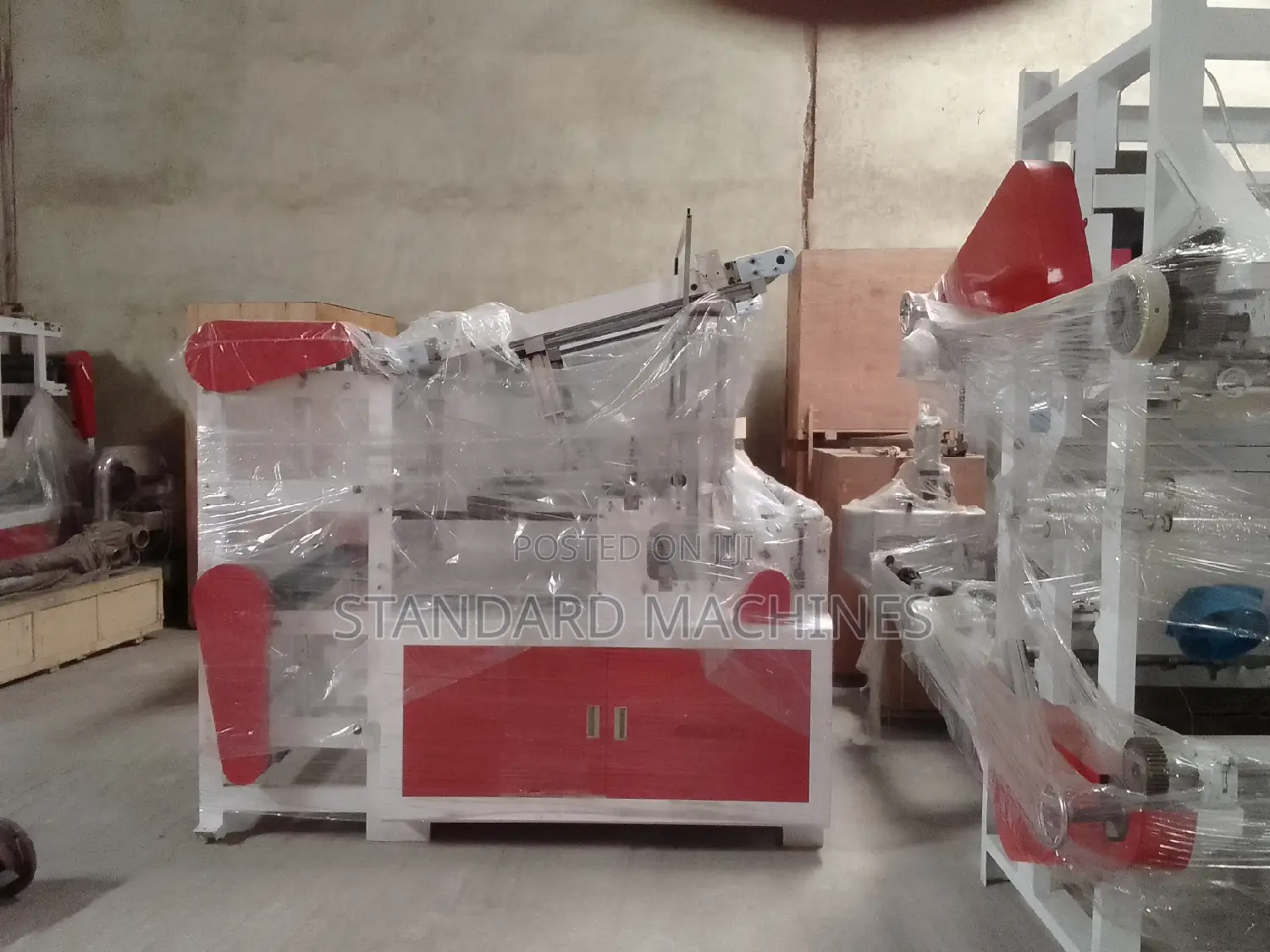 Double Deck Cutting and Sealing Nylon Machine