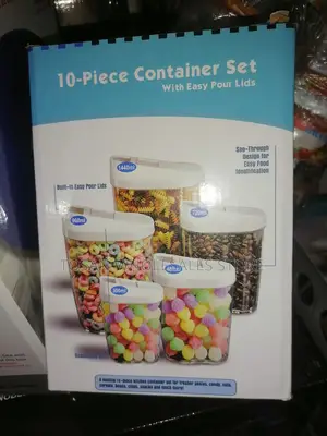 Dry Food Cereal Container Set