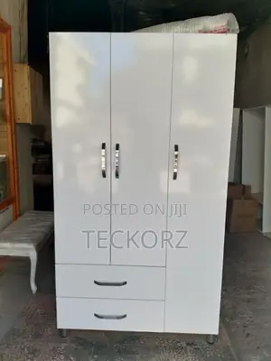 2 Door Wardrobe With Bag Shoe Rack Drawer