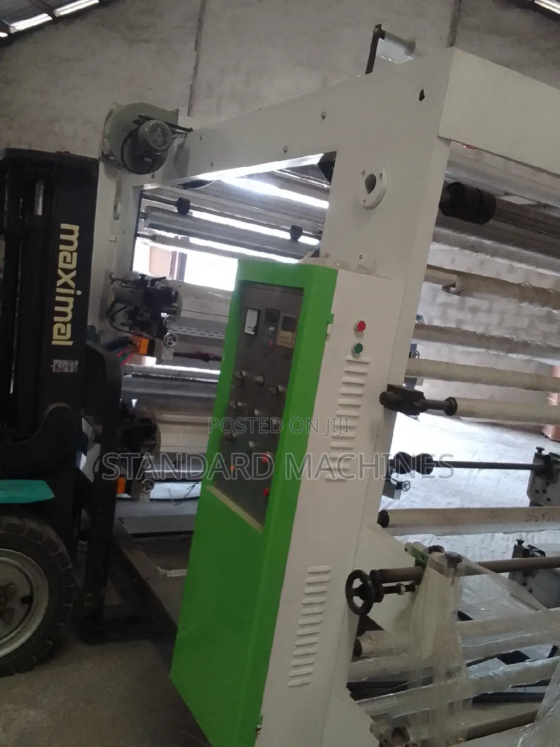 This Is 4 Colour Flexo Printing Machine Long Frame.