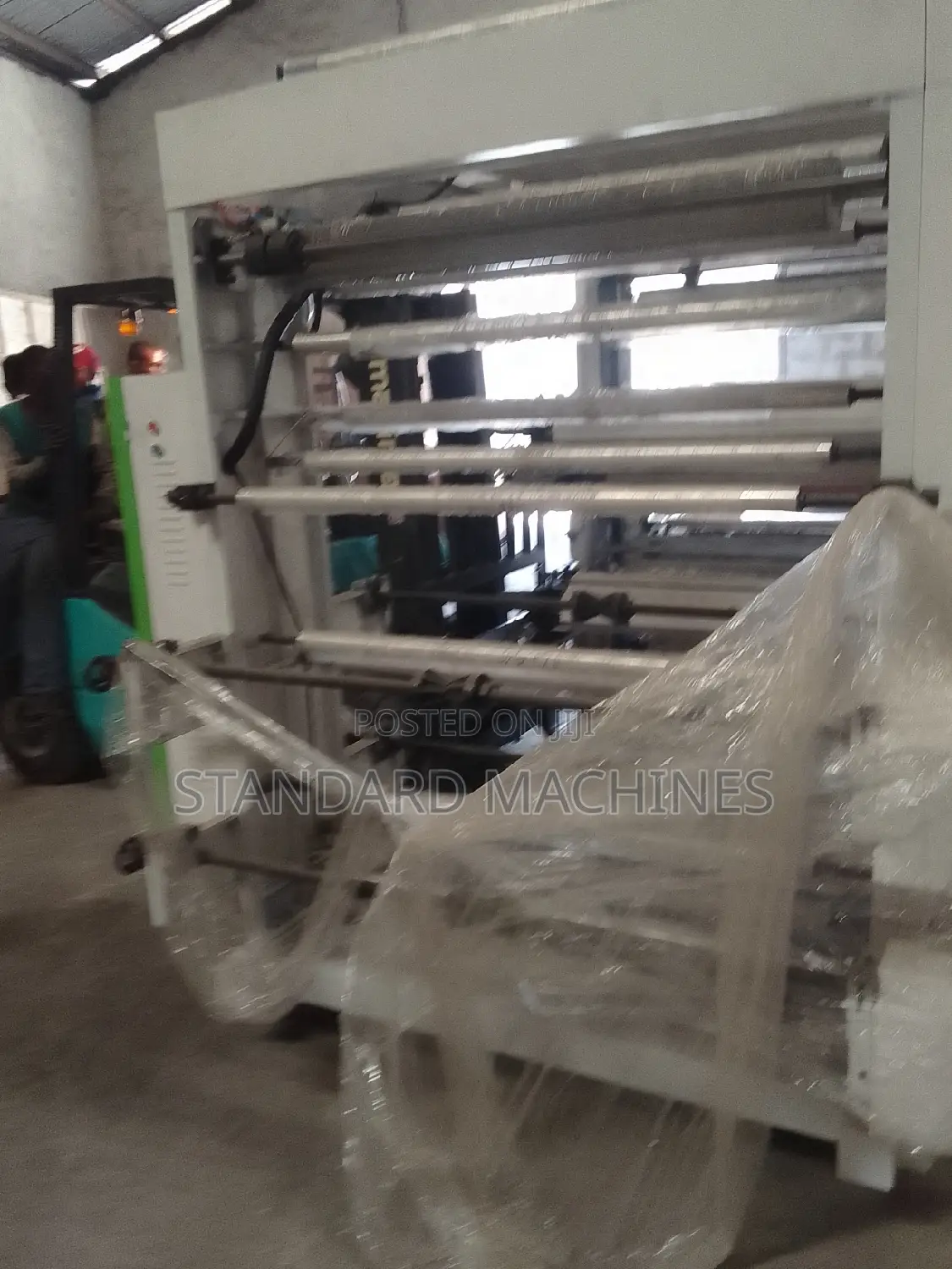 This Is 4 Colour Flexo Printing Machine Long Frame.