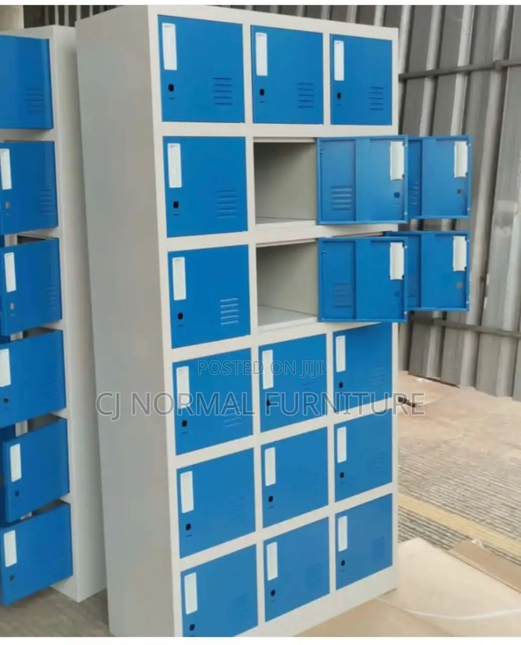 Workers Locker Cabinet by 18 Chambers