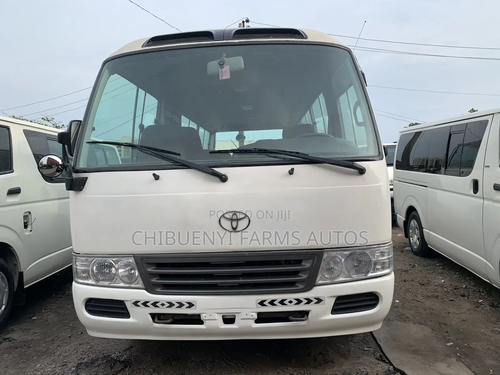 Toyota Coaster 2011 White