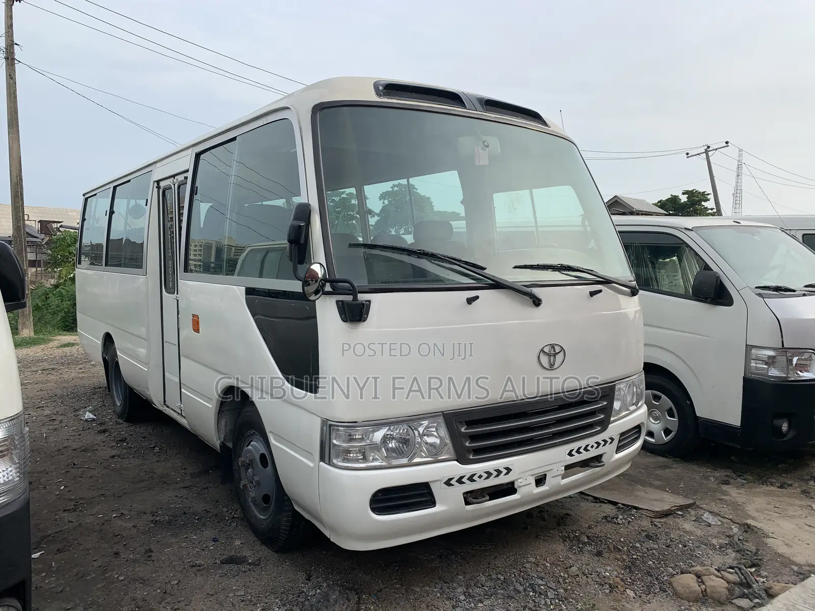 Toyota Coaster 2011 White
