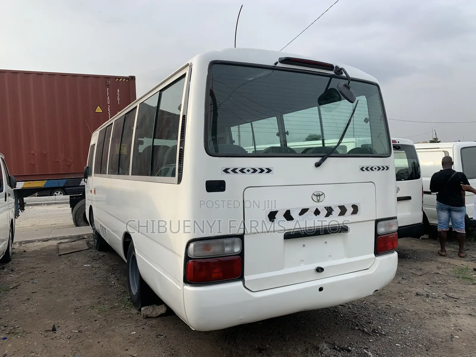 Toyota Coaster 2011 White