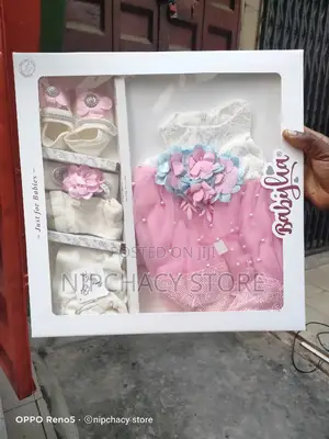 Baby Girl Dedication Turkish Gown Complete Set