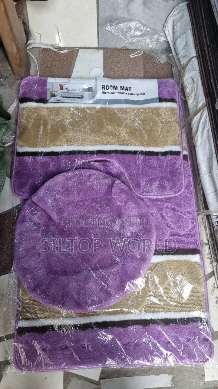 3pcs Non Slip Bath Rug Mat