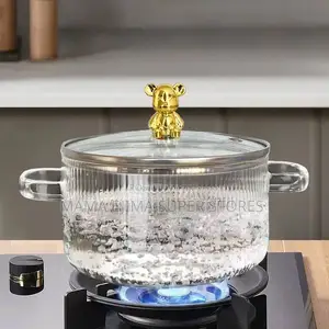 Borosilicate Bear Cooking Pot