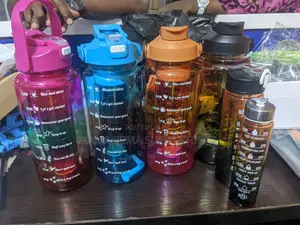 3 in 1 Transparent Water Bottle