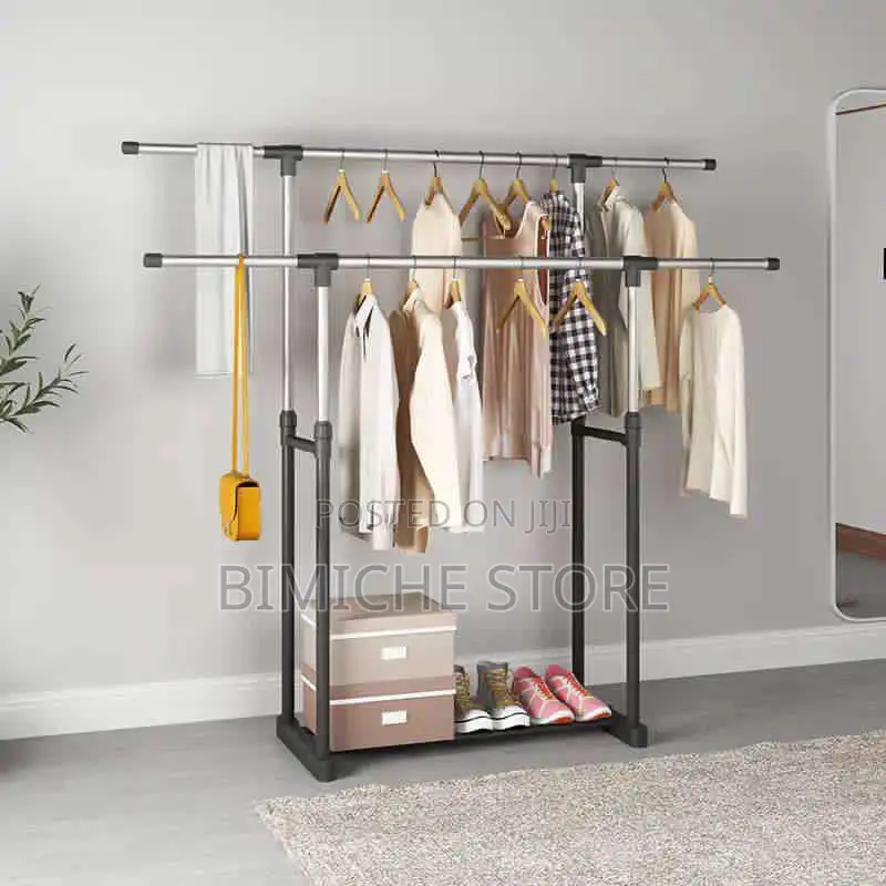 Double Pole With Extendable Rod
