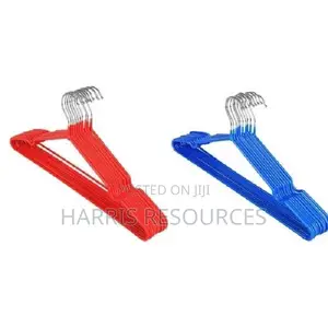 Galvanised Long Lasting Steel Clothes Hangers - 10pcs