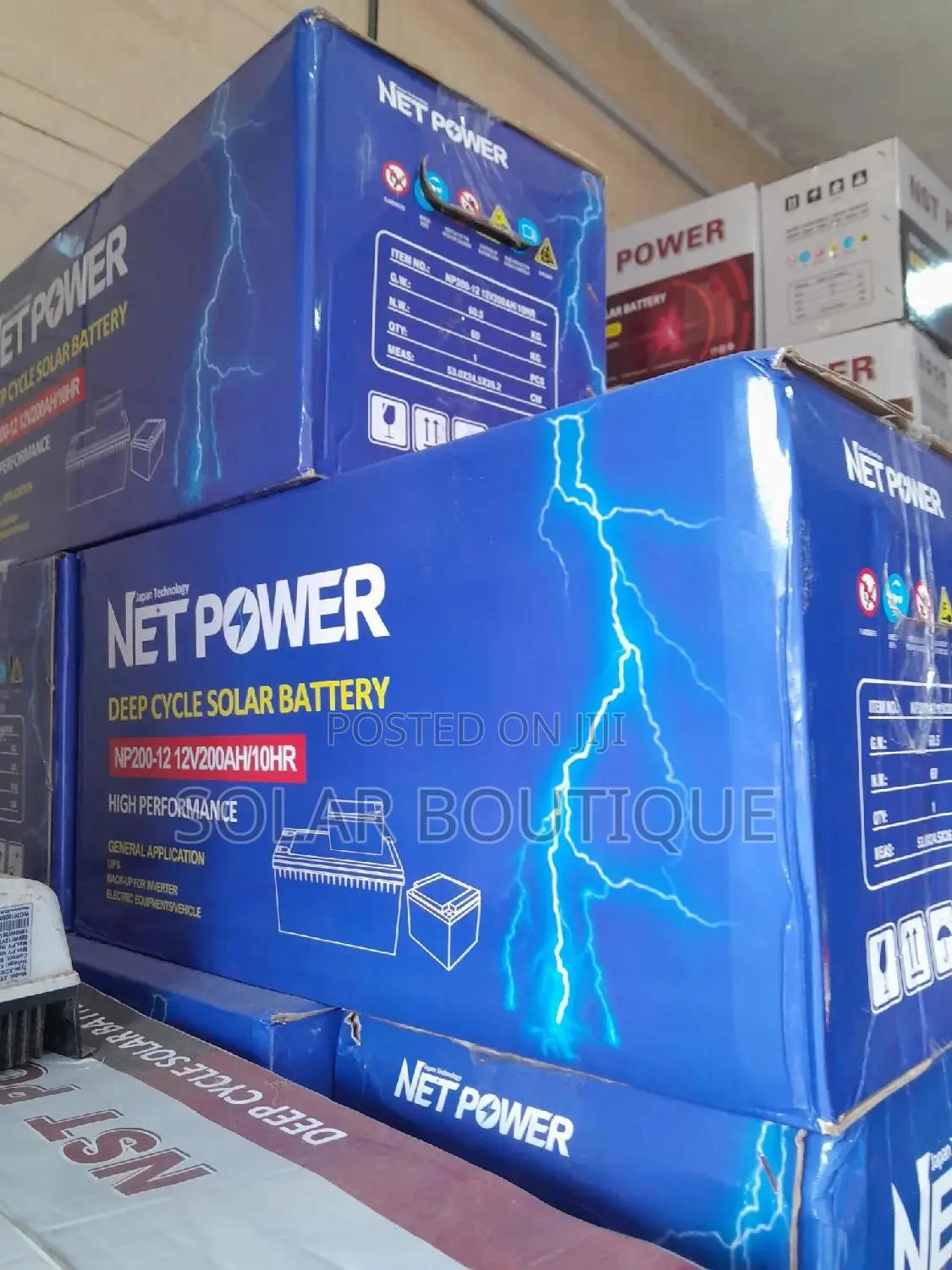 200ah NET POWER Solar Battery