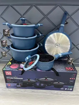 Quality Granite Non Stick Cookware/Pot Sets (10in1)