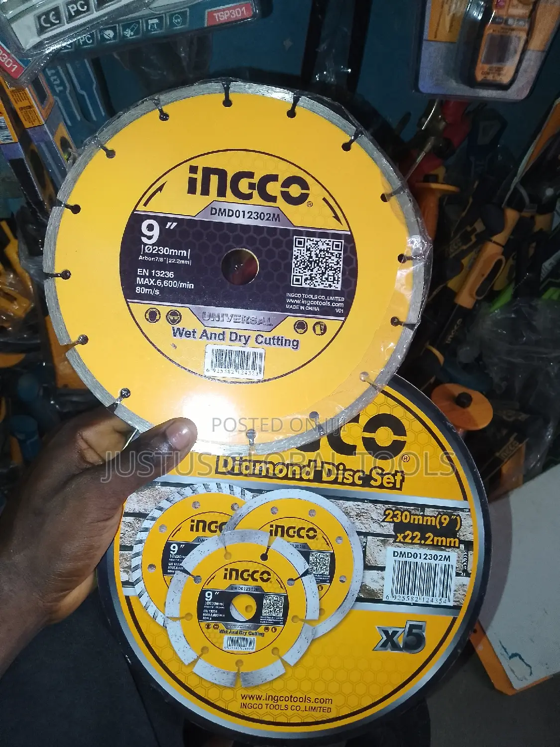 9" Ingco Diamond Disc