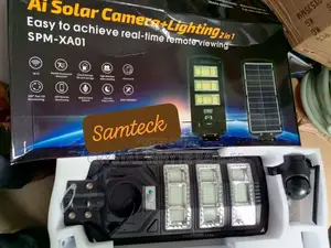 Al Street Light 4g Solar Camera