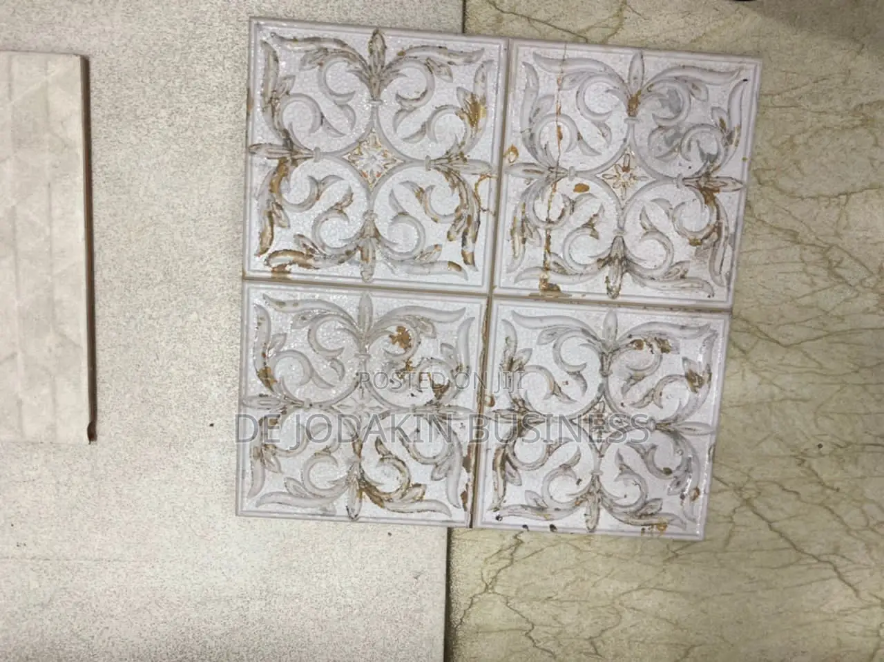 33x33 Grade a Spanish Decor Tile