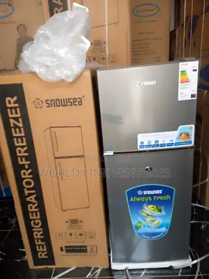 Snowsea Refrigerator. Model BCD-298. Silver Color