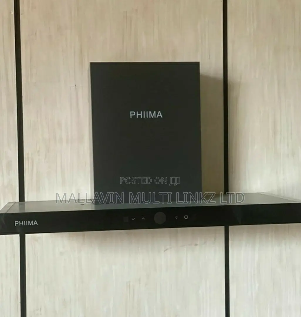 Phiima 90cm Tshape Kitchen Heat Extractor Hood Wave Control