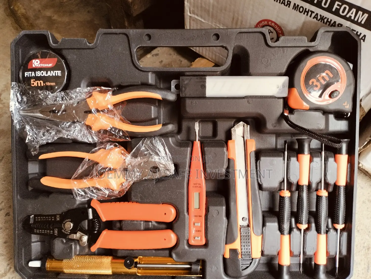 Professional Electrical Home Use Tools Set