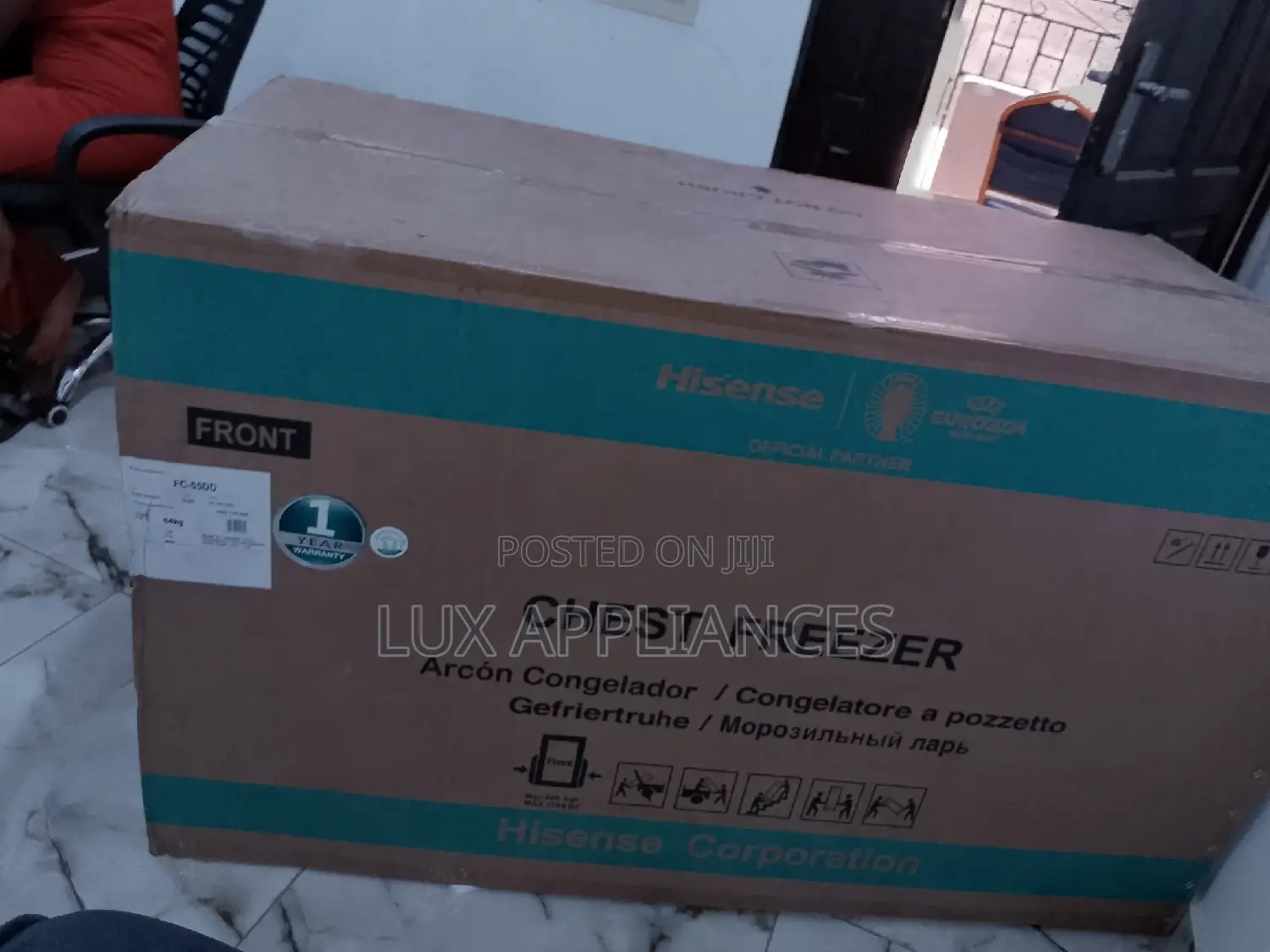 The Hisense Side by Side Refrigerato