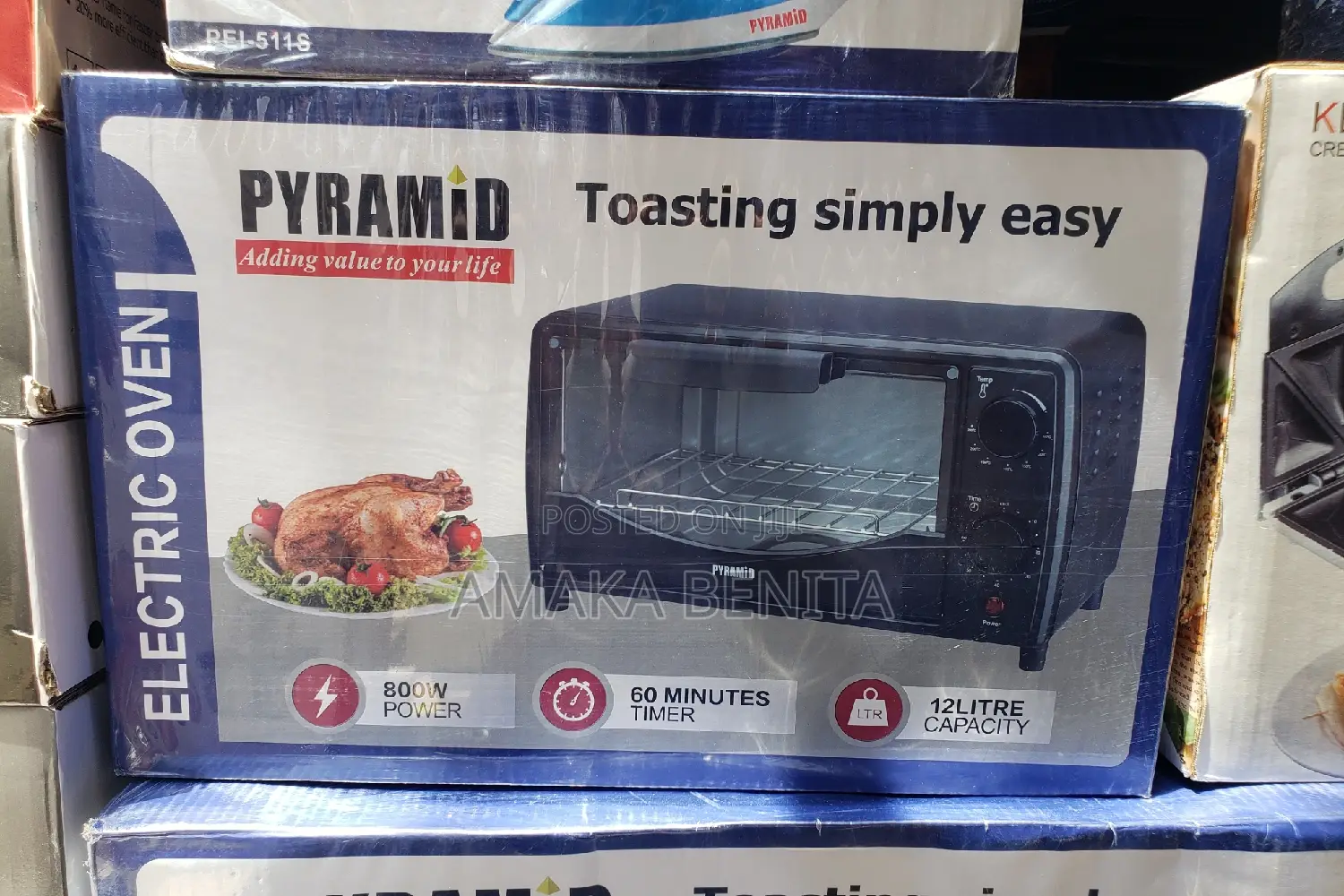 Pyramid Oven 12ltrs