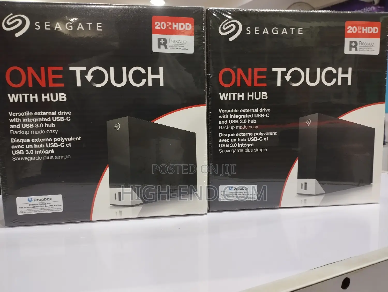 Seagate One Touch With Usb Hub 20tb