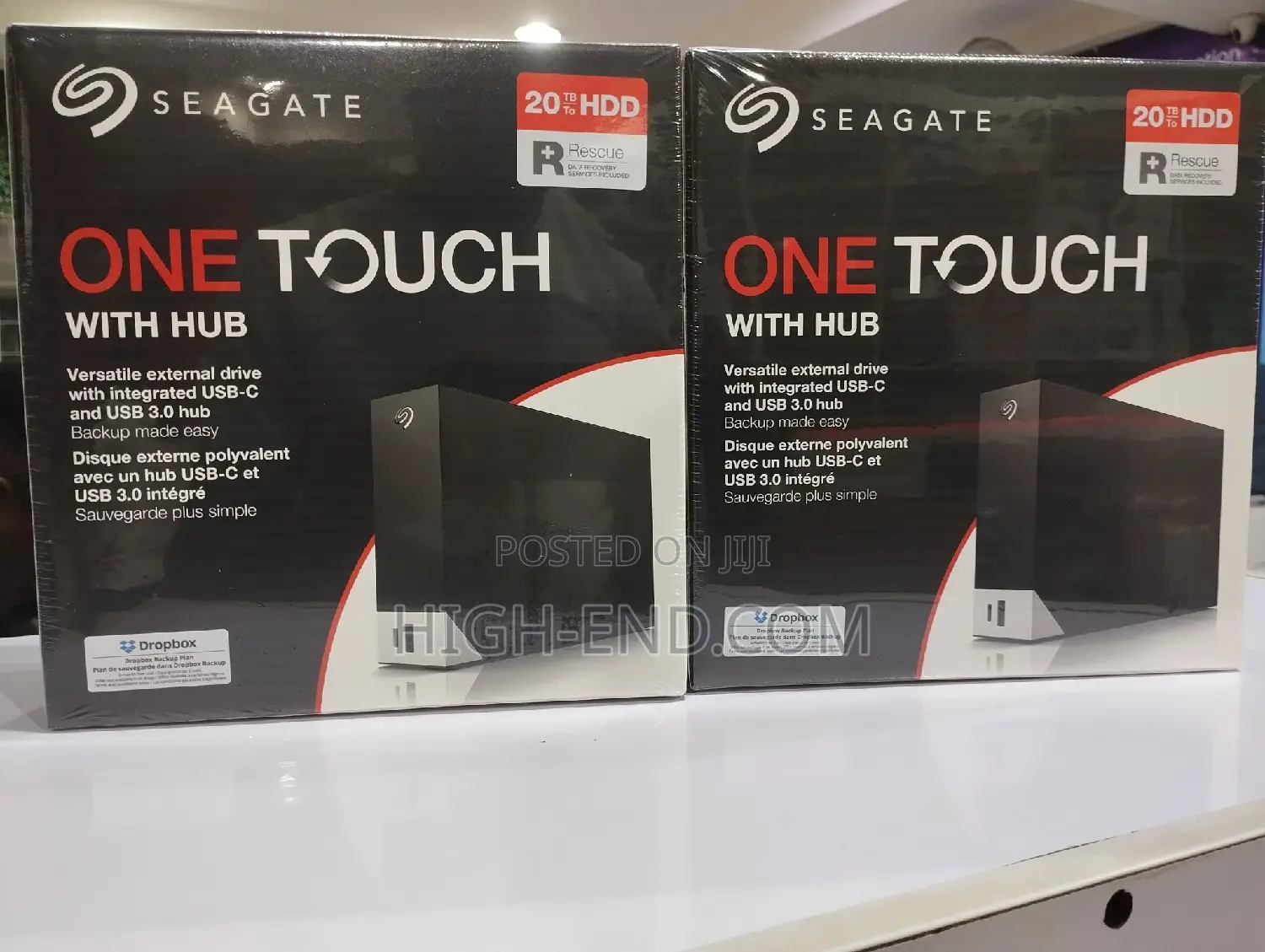 Seagate One Touch With Usb Hub 20tb