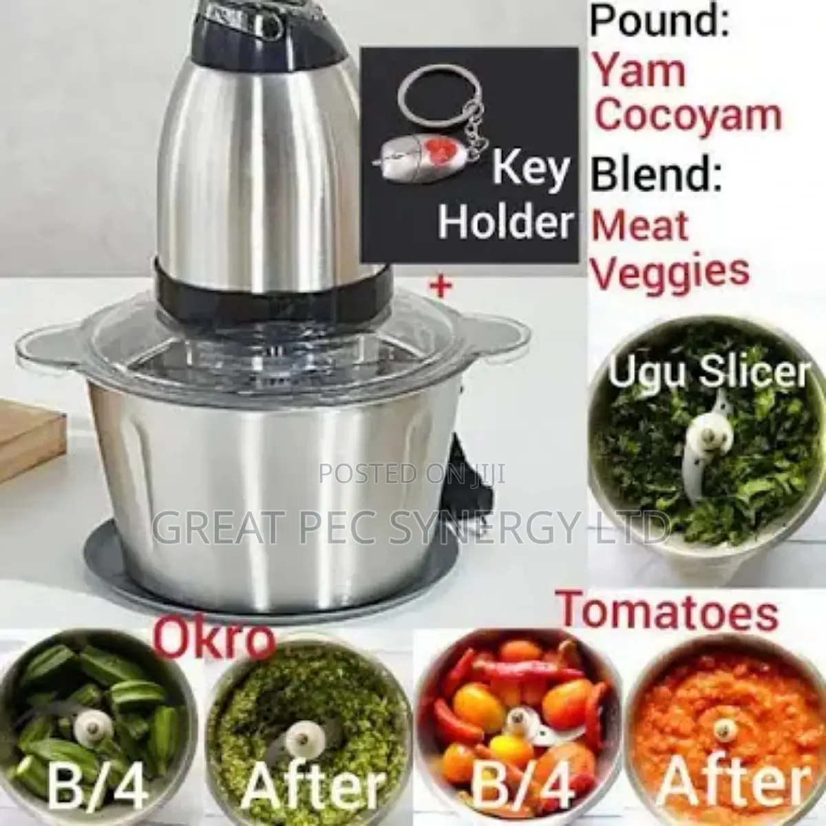 2 Liters Food Processor