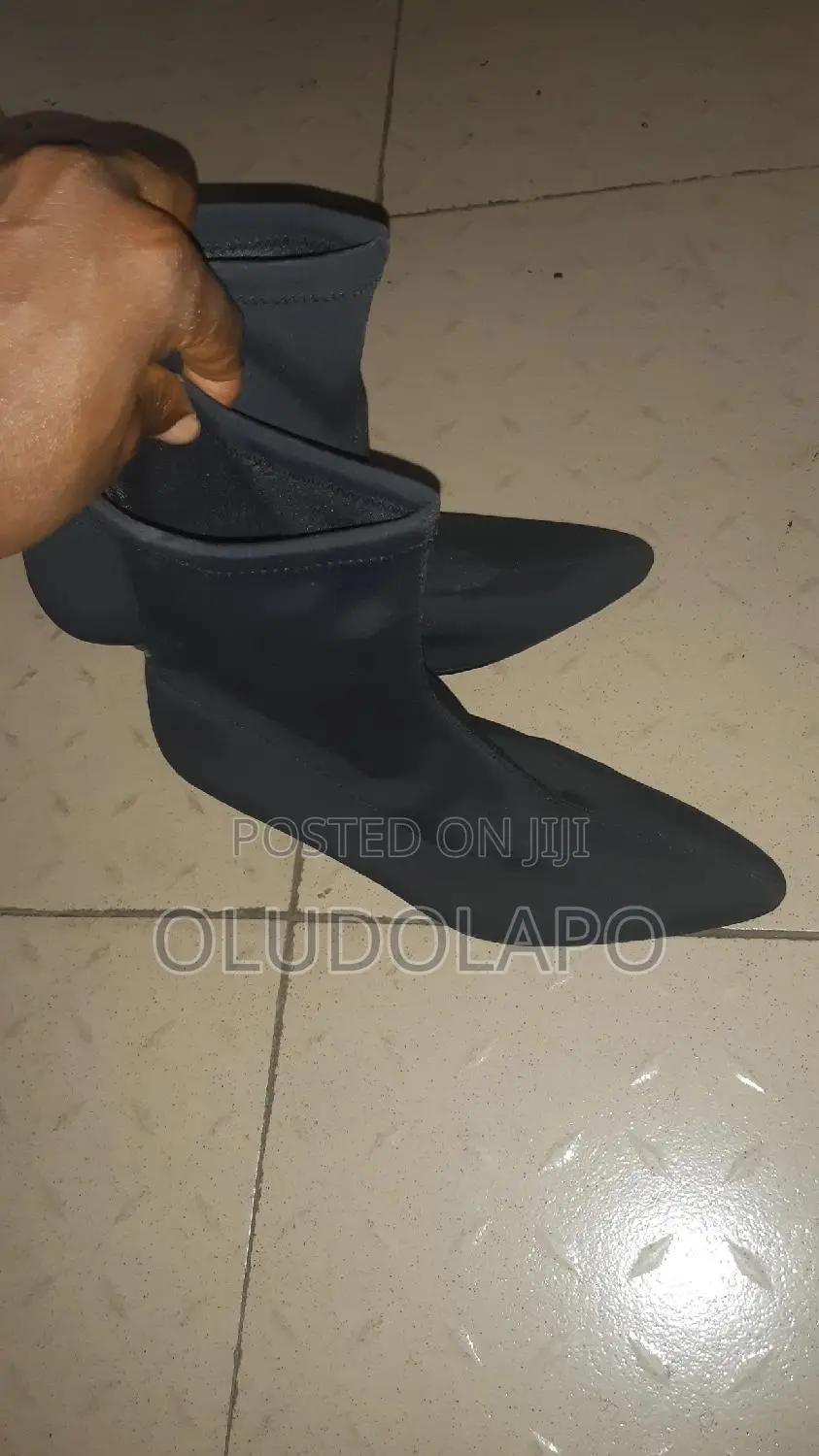 Ladies Comfortable Sock Boots