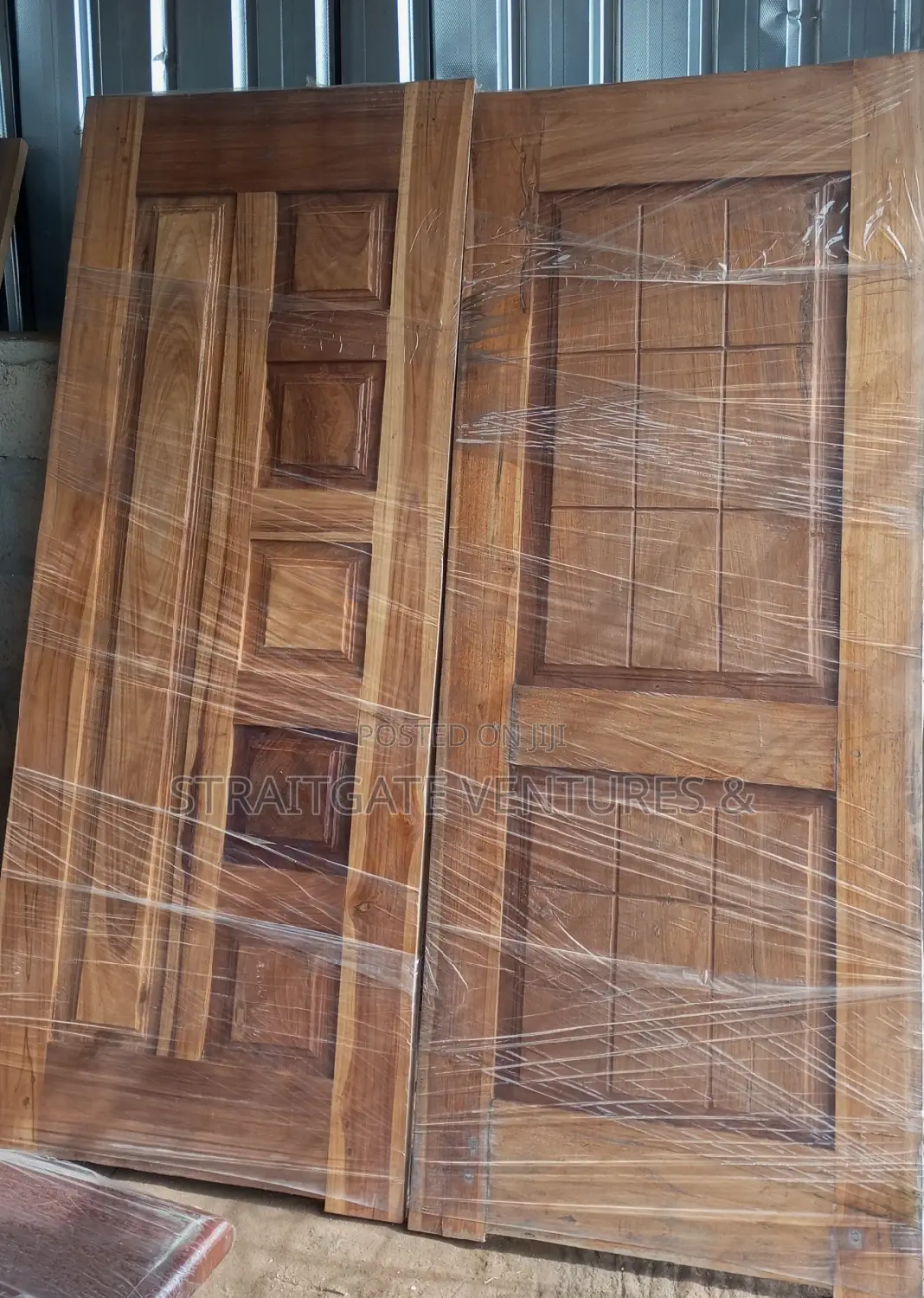 Treated Solid Hardwood Doors
