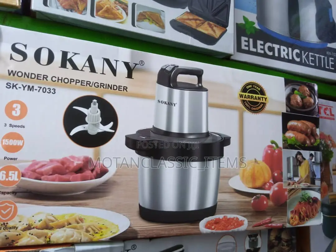6.5 Sokany Quality Good Processor and Yam Pounder
