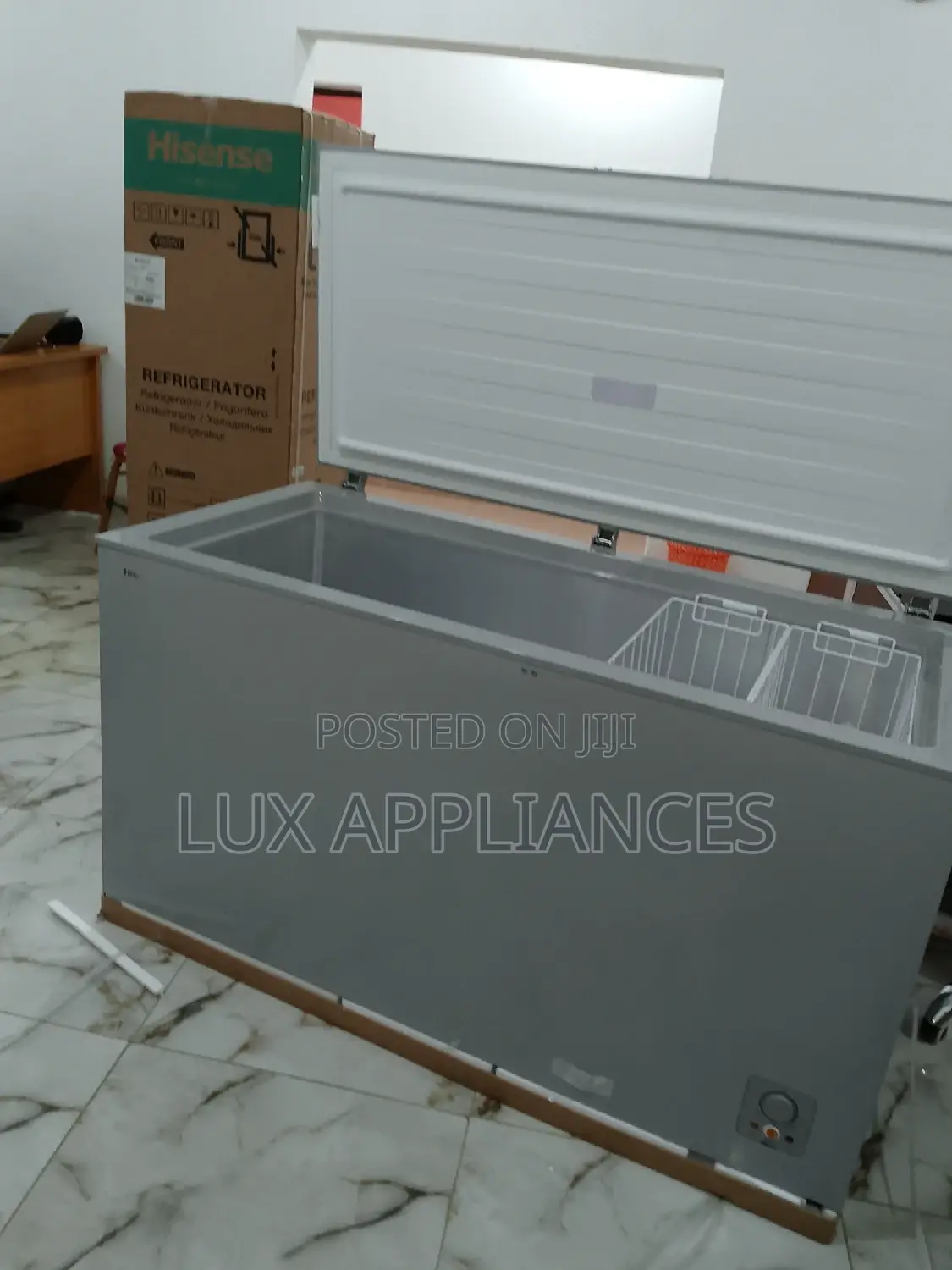 New Hisense Low Noise Chest Freezer