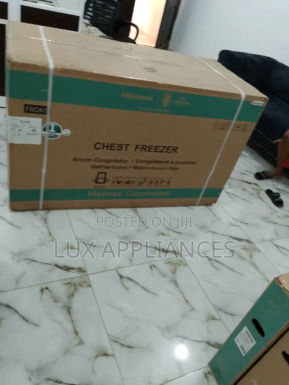 New Hisense Low Noise Chest Freezer
