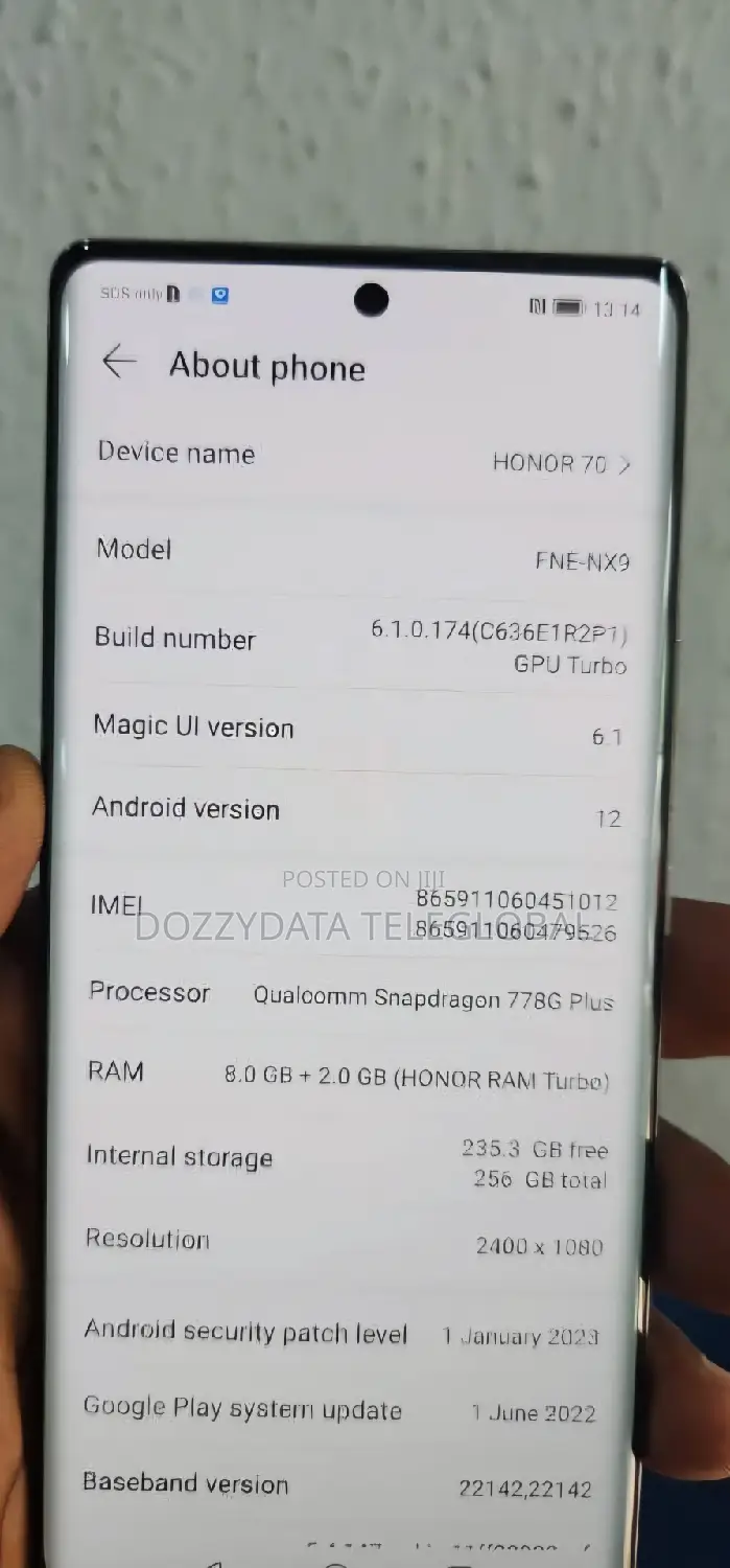 Honor 70 256 GB