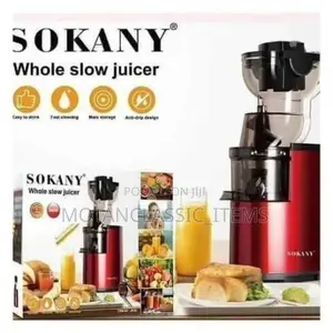 Sokany Multifunctional High Quality Slow Juicer