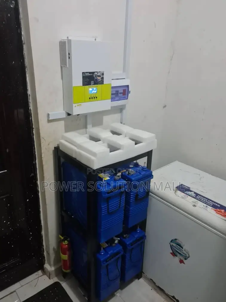 5kva/48v Hybrid Inverter Complete Installation