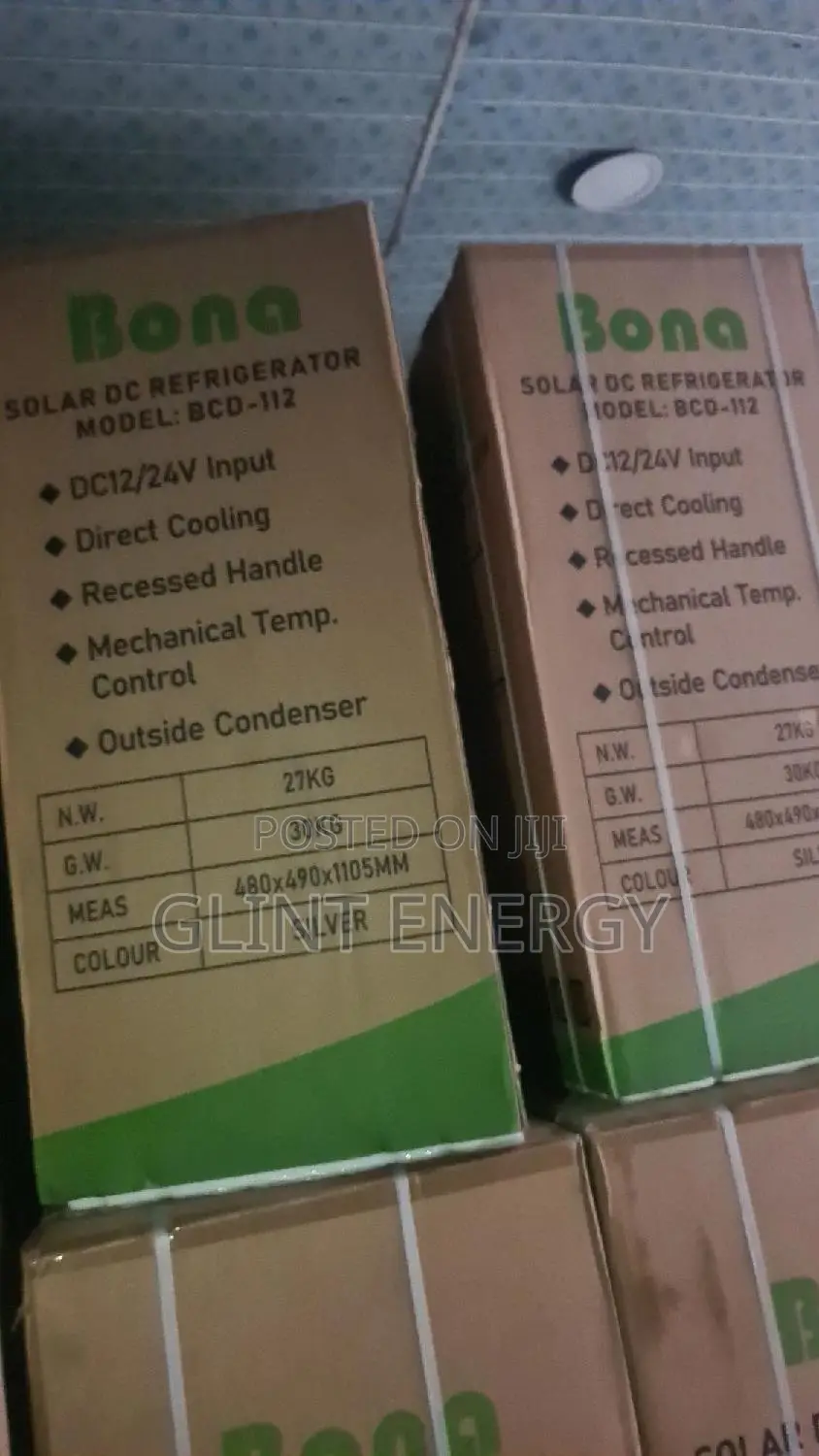 112L Bona Solar Fridge