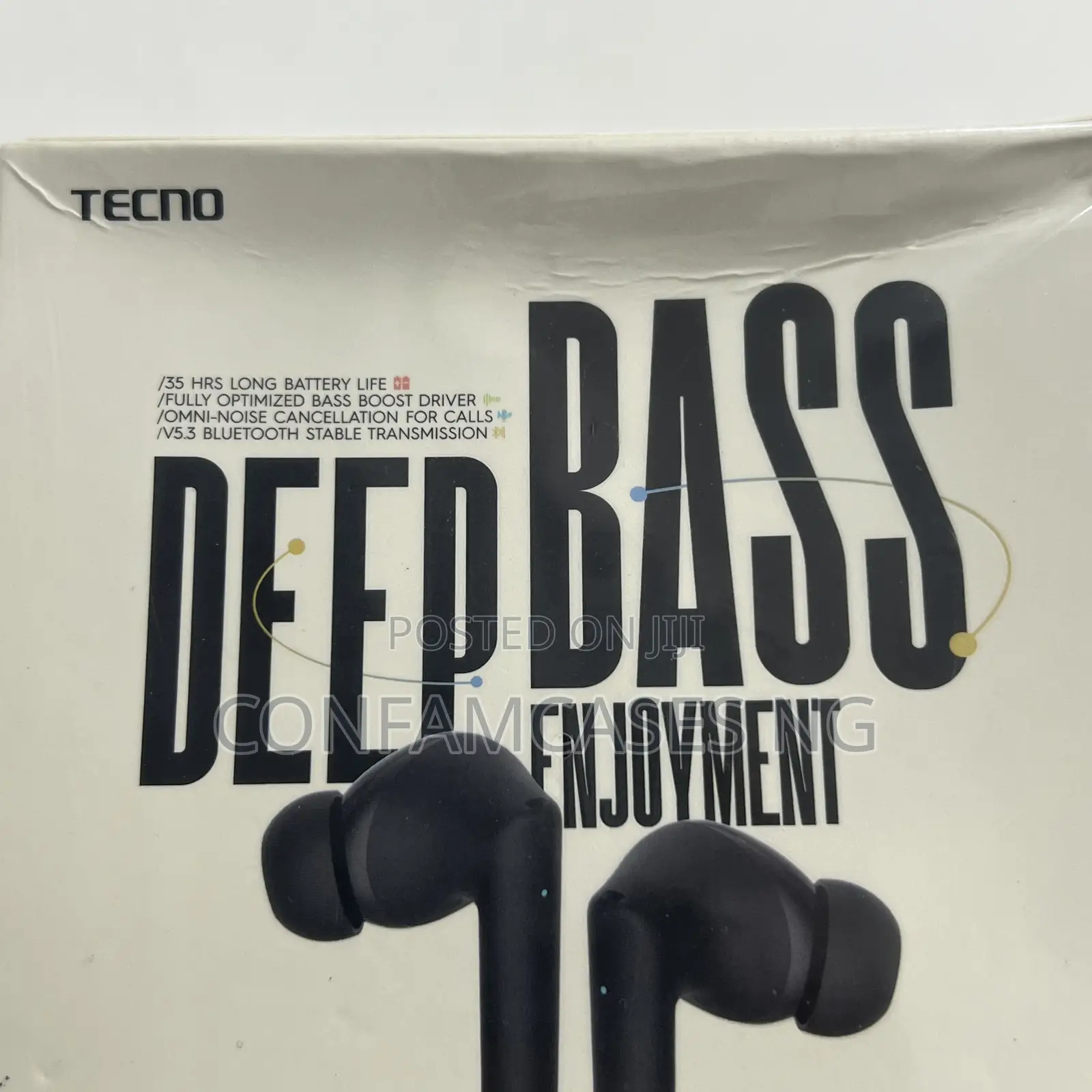 Tecno Buds 3 True Wireless Earbud With Enc
