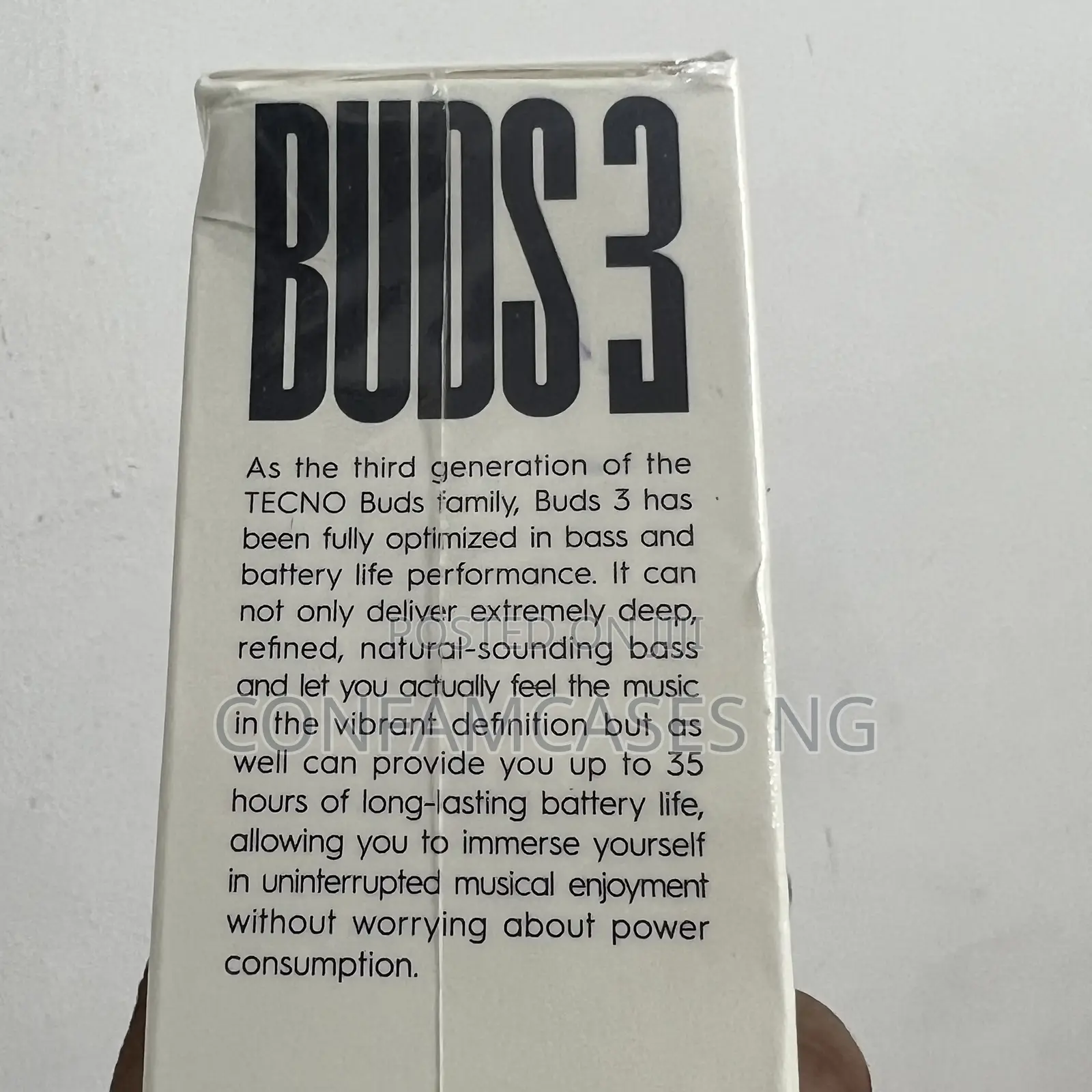 Tecno Buds 3 True Wireless Earbud With Enc