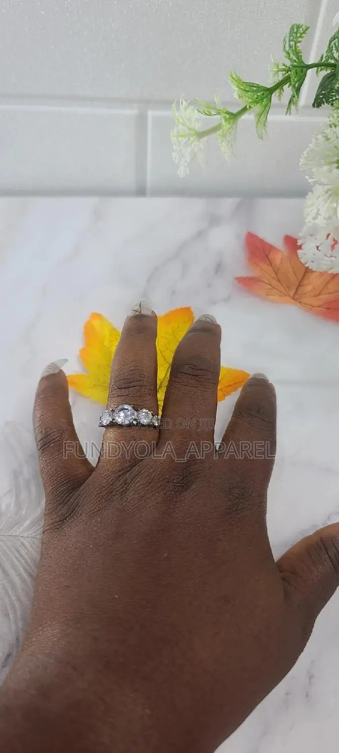 Engagement Ring Silver
